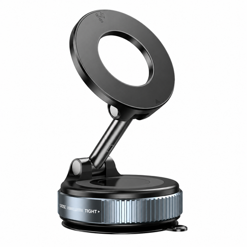 Luna supplier image of black K007 magnetic phone holder upright